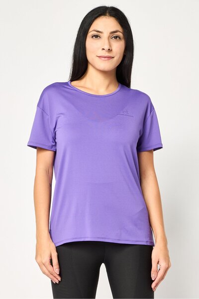 Under Armour Women Sportswear Fit Short Sleeves Training T-Shirts, Purple