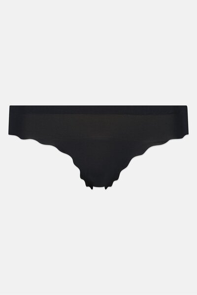 Bebe Women 3 Pieces Solid Cut Lace Briefs, Multicolor