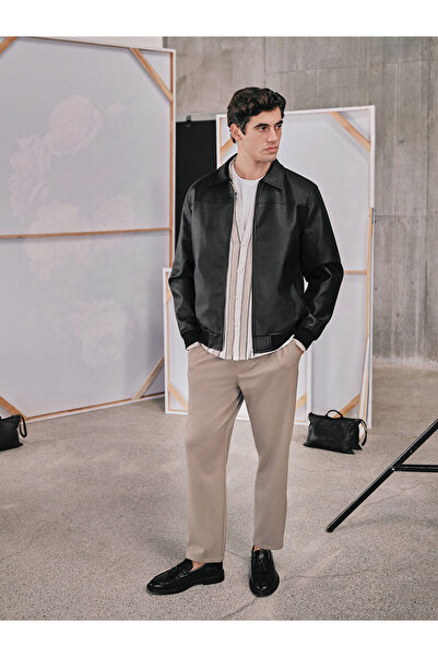 LC Waikiki Lcw Vision Khaki Men's Slim Fit Trousers