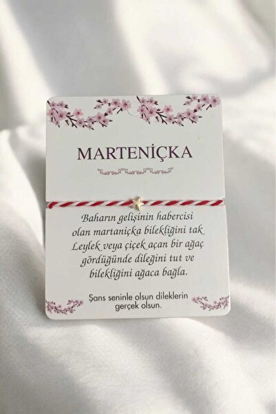 henahera accessory Marteniçka Yıldız Dilek Bilekliği Şans Bilekliği Kına Düğün Bilekliği Bride Gelin Nedime Bilekliği