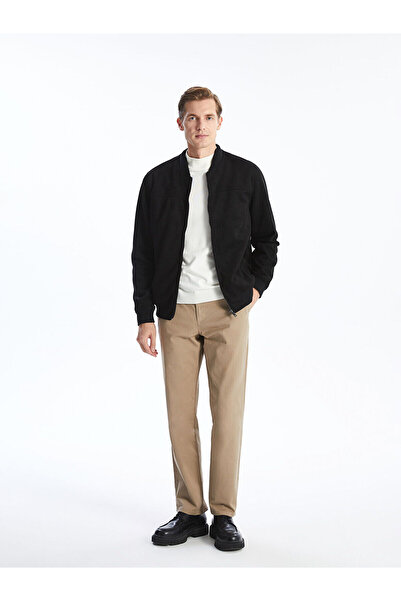 LC Waikiki Beige Standard Fit Gabardine Men's Chino Trousers