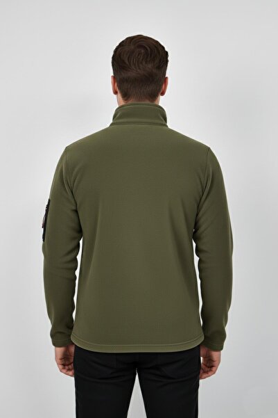 DYNAMO Мъжка флисова яке с цип и джобове, голям размер 6545 BGL-ST04918