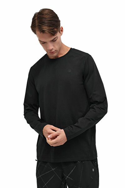 lumberjack Mb Facts 14Ljk-12829 5Pr Black Men's Long Sleeve T-Shirt