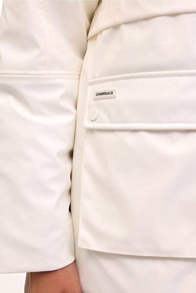 lumberjack Wl 3Alice-Uk 5Pr Ecru Women's Long Coat