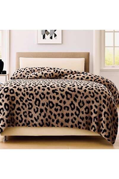 CumparaMisim Cocolino Thick Blanket, 200x230 cm, Leopard