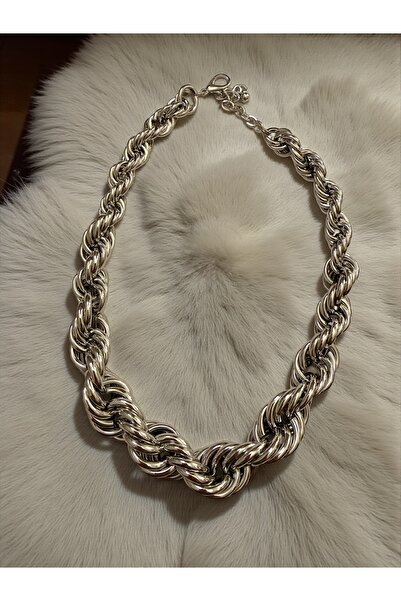 Bo Takı ve Aksesuar Coiled Necklace 43 cm