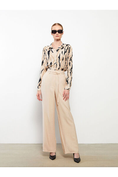 LC Waikiki Women's Comfortable Fit Straight Trousers