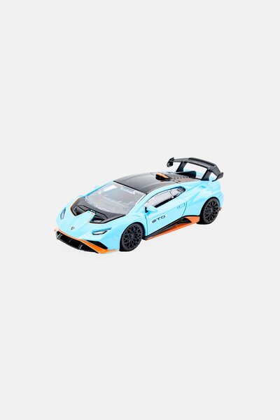 Rastar Scale 1/43 Lamborghini Huracn STO Diecast Car, Blue