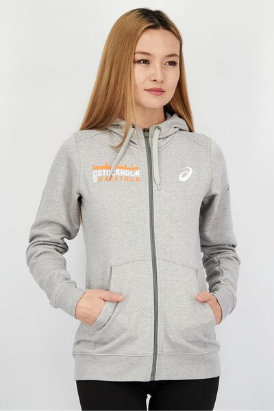 Asics Women Sportswear Fit Running Jacket, Grey