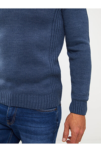 LC Waikiki Pulover pentru bărbați cu mânecă lungă cu guler rotund