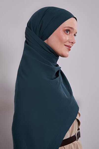 Levidor Mould Green Cotton Cazz Square Scarf