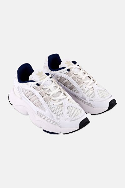 adidas Kids Boy Ozmillen J Lace Up Outdoor Shoes, White