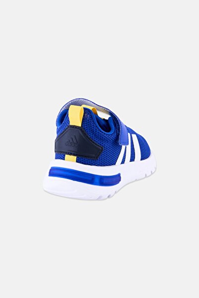 adidas Toddlers Boy Racer TR23 El Velcro Closure Running Shoes, Blue