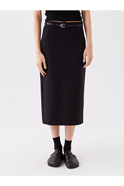 LC Waikiki Damen – Standard-Passform, gerader Rock