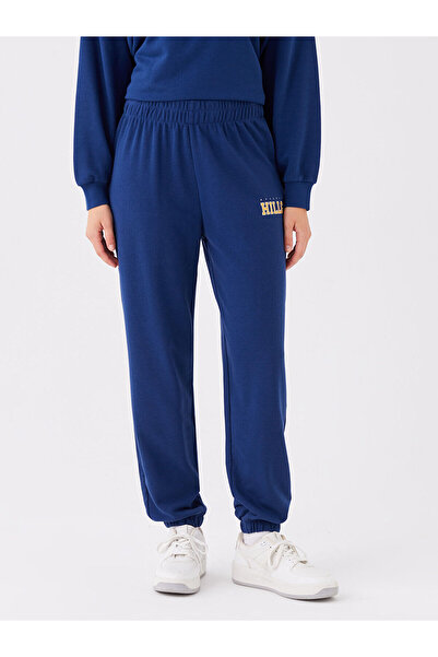 LC Waikiki Γυναικεία φούτερ Jogger με στάμπα με ελαστική μέση