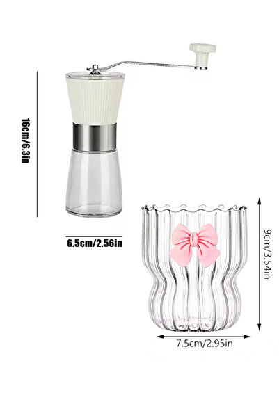 EHOME Coffee Maker Set 12Pcs/Set Coffee Dripper Server Glass Sharing Pot Pour Over Coffee Kettle