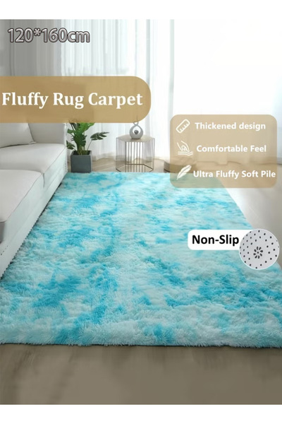 Generic Modern carpet with soft plush texture, suitable for living room, bedroom, and children's room