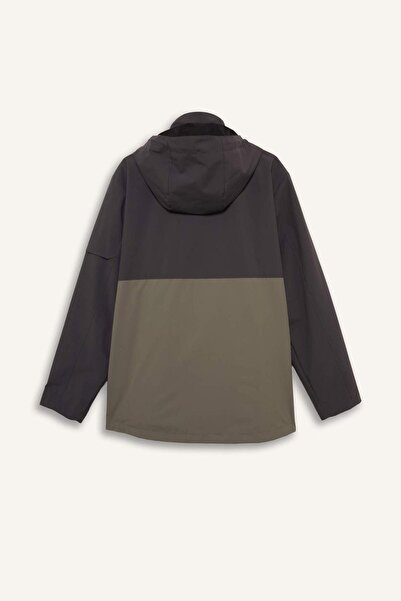 DeFacto Defactofit Water Repellent Regular Fit K Hooded Windproof Coat E9490Ax25Wn