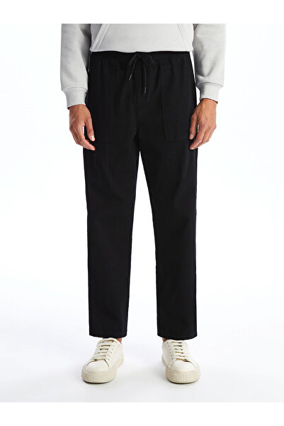 LC Waikiki LCW Men's Casual Black Comfortable Trousers