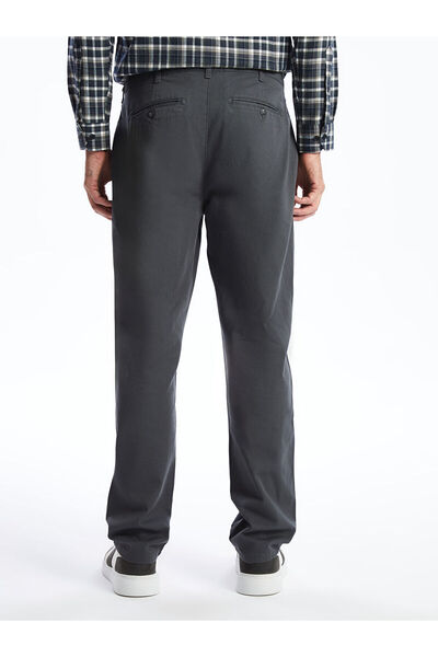 LC Waikiki Men's Chino Pants - Classic Anthracite, Comfortable Fit