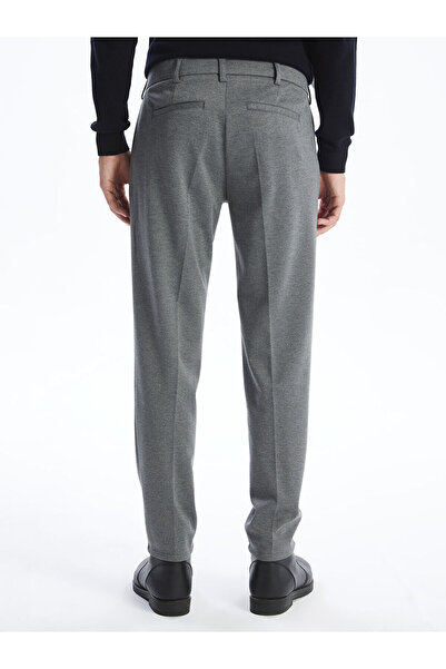 LC Waikiki Ανδρικό παντελόνι chino σε ανθρακί στενή εφαρμογή