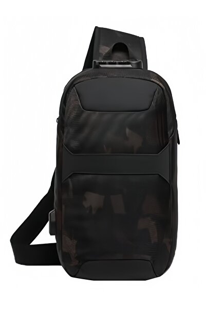 HALAMODO Oxford Cloth Sling Backpack Men,Multifunctional Waterproof Shoulder ...