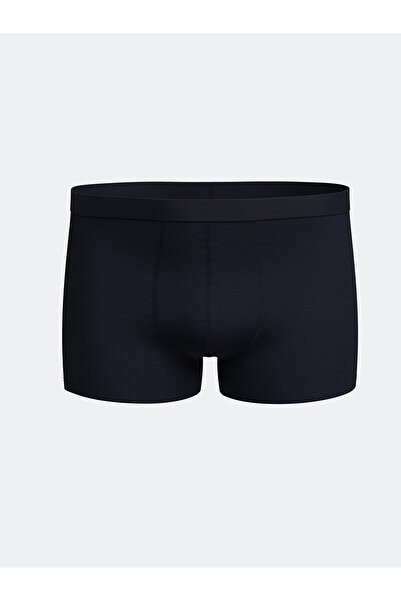 LC Waikiki Ανδρικό μπόξερ 3 τεμαχίων Navy Blue Standard Fit Cotton Flexible
