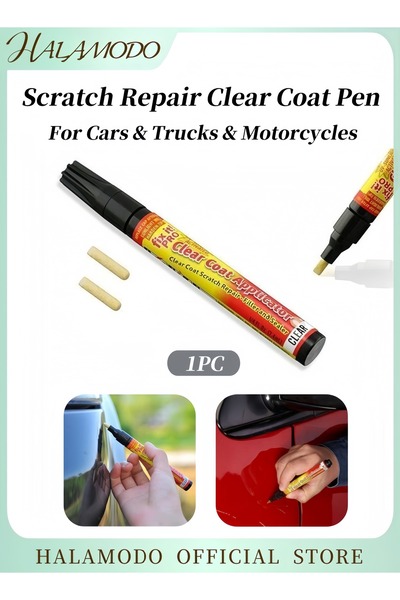 HALAMODO Car Touch Up Paint Pen Auto Paint Scratch Remover Car Clear Coat Scr...