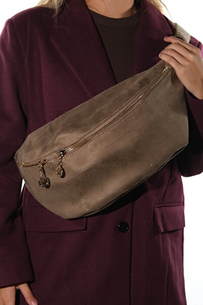 LuviShoes Venta Mink Suede Women's Large Waist Bag