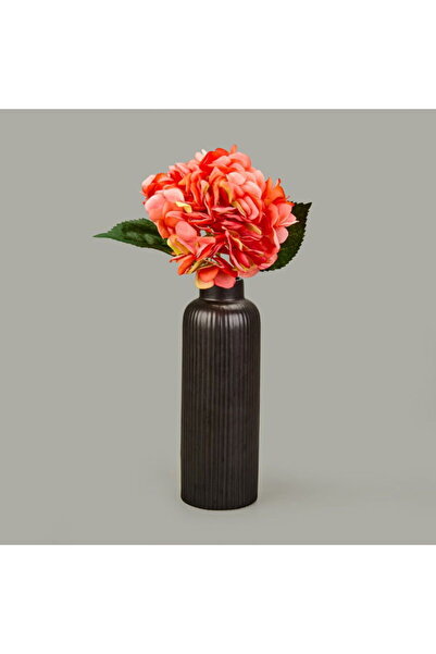 Evidea Deco Ortanca Dal Çiçek - Turuncu - 37 cm