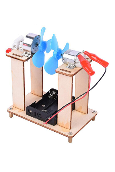 HALAMODO DIY Wind Power Generation Science Experiments Model Kit