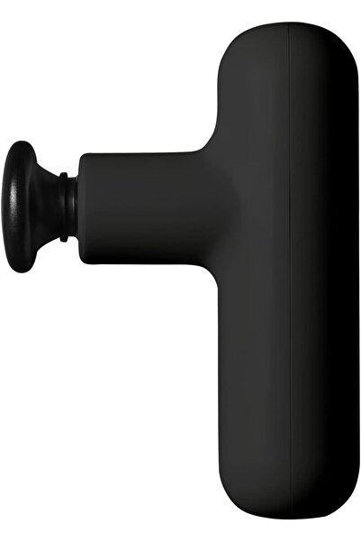 LoLa Portable Massage Gun - Lightweight Compact, 4 Heads, 4 Speeds up to 3000 RPM - Brave Black