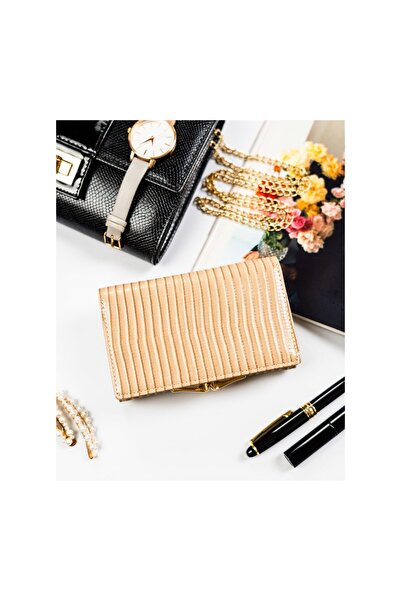 Peterson Beige wallet for women