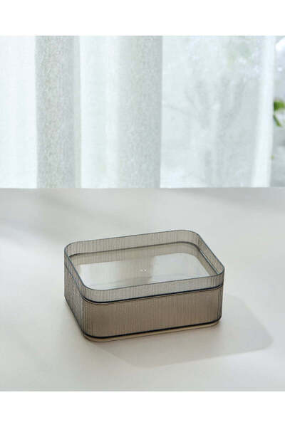 REDTAG سلة تخزين سوداء مزخرفة