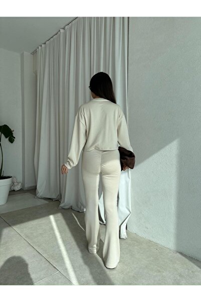 Mooi Butik Amanda Set 8730 - Cream