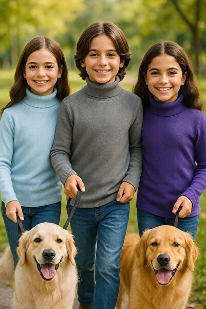 Mcr UNISEX ΠΑΙΔΙΚΟ ΜΑΚΡΥΜΑΝΙΚΟ ΦΟΡΜΑ ΦΟΡΜΑ κοτλέ KASKORSE ΒΑΜΒΑΚΙ ΦΟΡΜΑ 3 ΤΕΜΑΧΙΑ ΜΠΛΕ ΓΚΡΙ ΜΩΒ