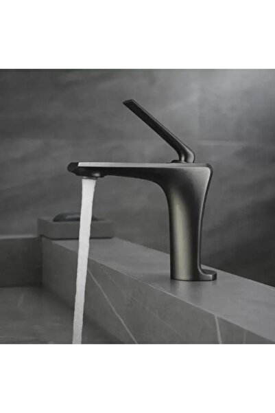 Alessandro DESIGN Baterie Lavoar, Alama Sanitara, Gri Satinat