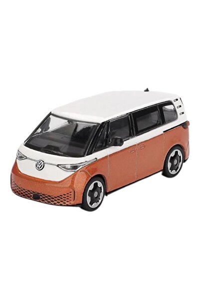 mini gt Volkswagen ID.Buzz Candy White / Energetic Orange 1/64 Model Araba