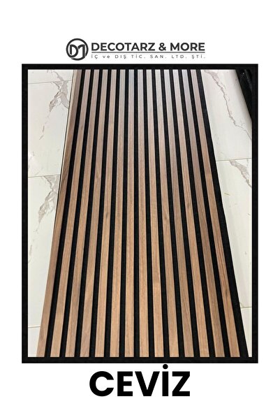 DECOTARZ AKUSTİK KEÇELİ PANEL CEVİZ