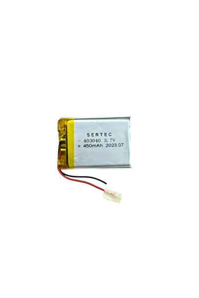 shopwave 403040 3.7V 450 MAh Li-Polymer Pil (Devreli/1.5A)