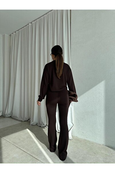 Mooi Butik Amanda Set 8730 - Bitter Brown