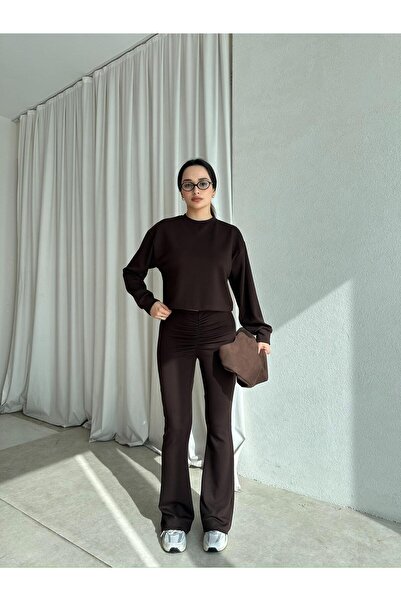 Mooi Butik Amanda Set 8730 - Bitter Brown