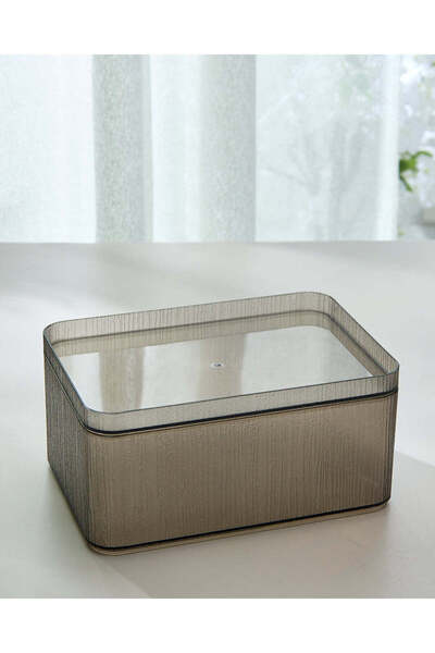 REDTAG Black Textured Storage Bin