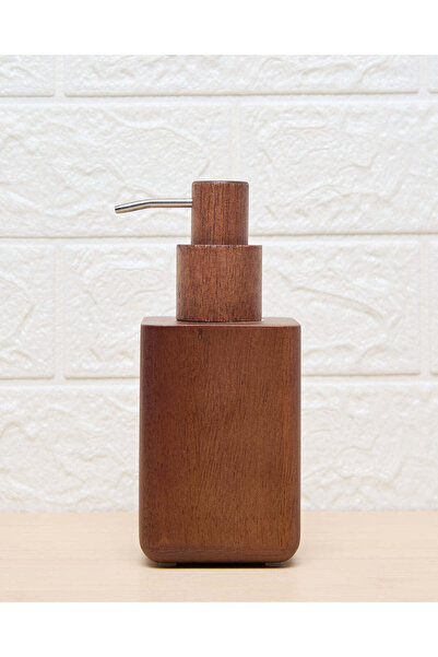 REDTAG Brown Wooden Soap Dispenser