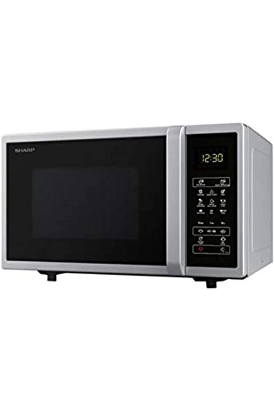 Sharp 25L Digital Solo Microwave R-25CT-S, 800W, Silver, 5 Power Levels