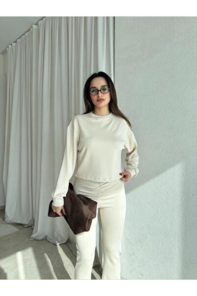 Mooi Butik Amanda Set 8730 - Cream