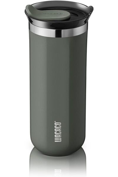 Wacaco كوب قهوة أوكتاروما جراندي المعزول بالفراغ (رمادي)