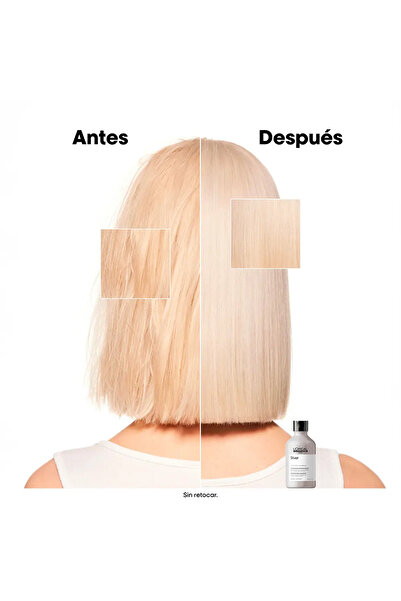 L'oreal Professionnel Sampon neutralizant pentru par decolorat L'oréal Professionnel SILVER 500 ml