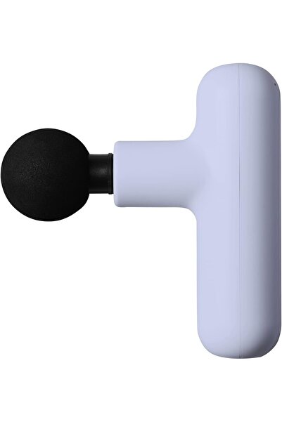 LoLa Portable Massage Gun - Lightweight Compact, 4 Heads, 4 Speeds, 2000mAh - Baby Blue