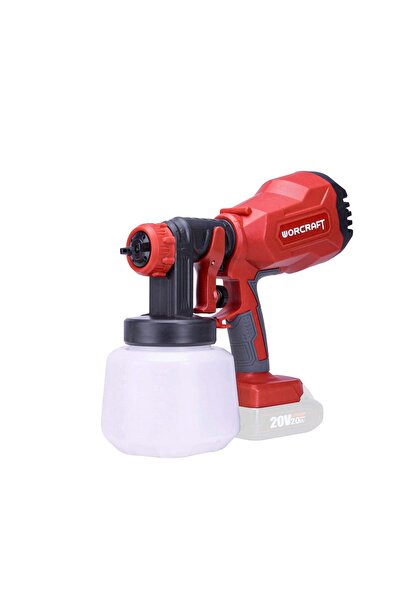 Worcraft Pistol de vopsit, 20V Li-ion (bateria nu este inclusă), 1000 ml, 1,8...